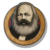 Ilustração de Karl Marx