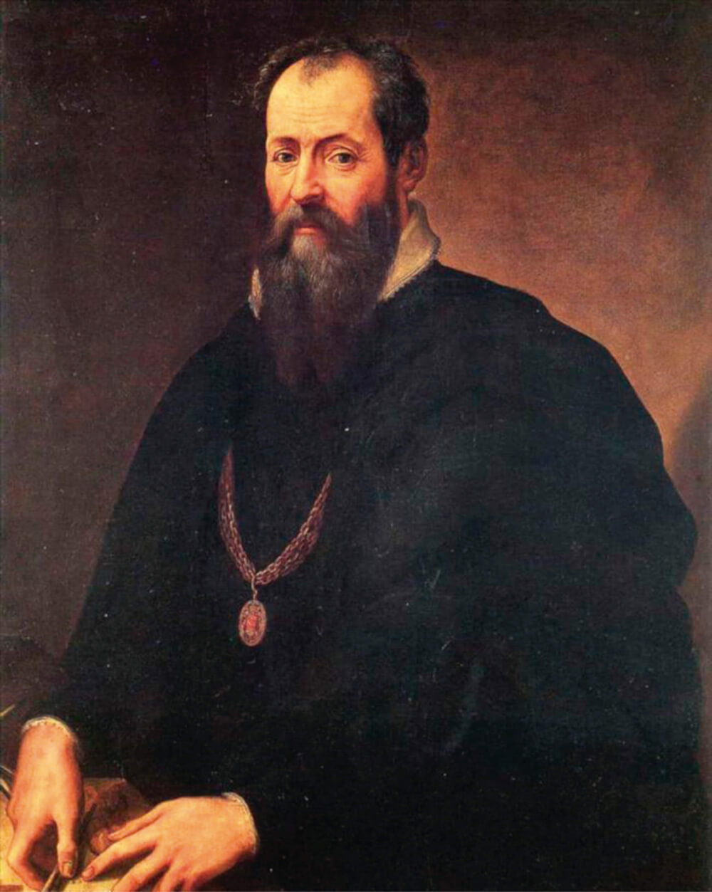 Giorgio Vasari, autorretrato, 1539.