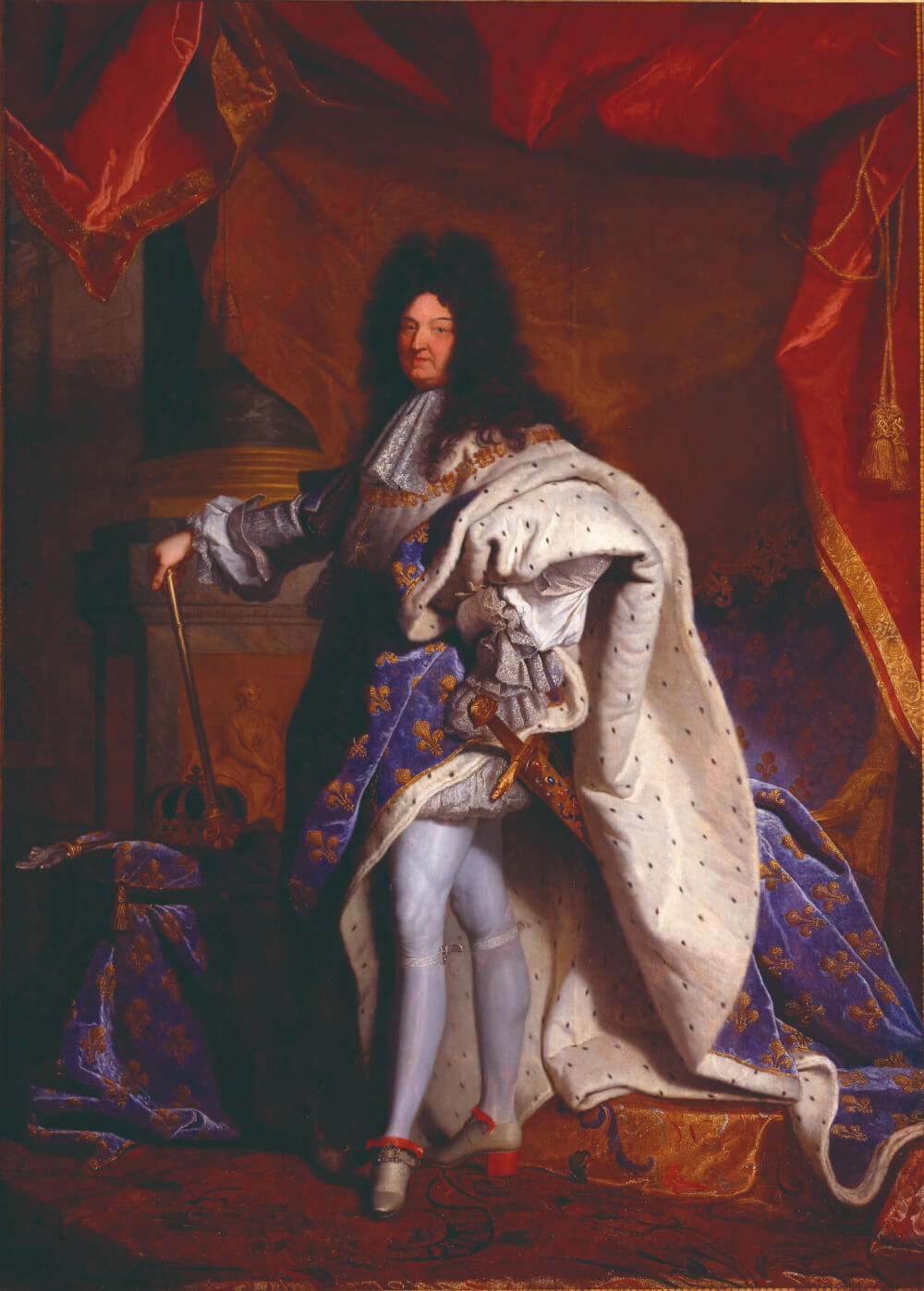 Luís XIV, rei da França (1638-1715).
